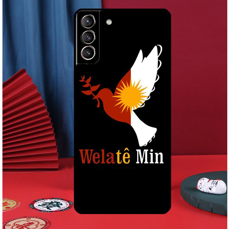 Флаг езидов Ezidxan Чехол для телефона Samsung Galaxy S24 Ultra S9 S10 S20 FE S21 S22 S23 Plus S25 Ultra Задняя крышка