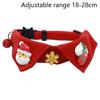 Съемный мягкий рождественский бант, снежинка, снеговик, колокольчик, кошачий ошейник, галстук, регулируемые ошейники для котят и щенков, ошейники, нарядное ожерелье