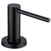 Stainless Steel Kitchen Sink Soap Dispenser Black ABS Dispenser Detergent Liquid Soap Lotion Dispensers Built-in Design
