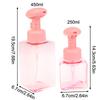 250/450ml Foam Dispenser Plastic Refillable Empty Soap Refillable Press Bottle Cosmetics Packaging Liquid Soap Container