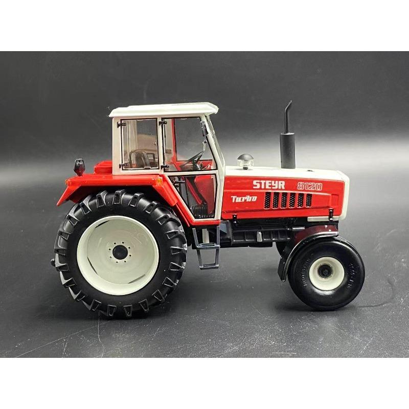 Литье под давлением 1:Трактор STEYR 8120 Sk1 2WD Строительная техника Масштаб 1:32 Модель автомобиля из сплава