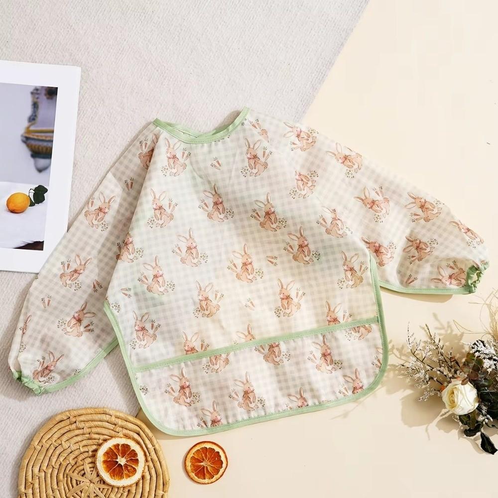 Waterproof Baby Bib Washable Wash-Free Eating Bibs Portable Coveralls Bibs Easy To Clean