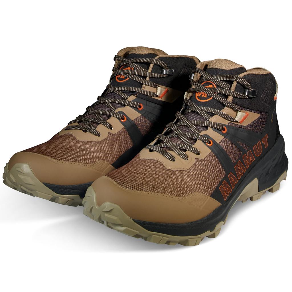 Sertig II Mid GTX Мужские песочные [Mammut] 3030-04830 черно-темные