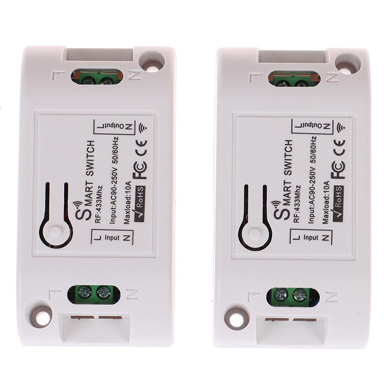 433 МГц RF Smart Switch Беспроводной RF Приемник Таймер Реле Телефон Пульт Дистанционного Управления