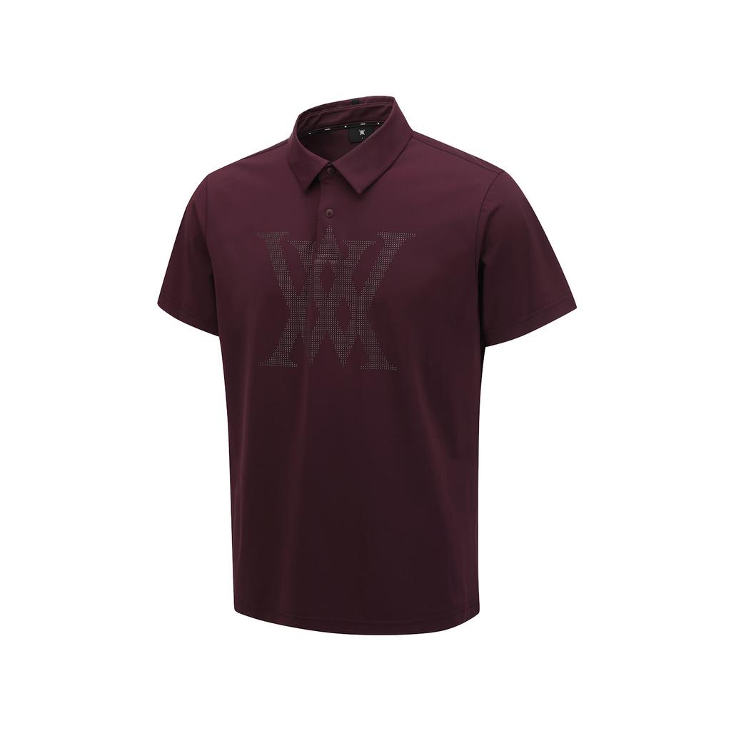 ANEW GOLF Men Big Logo Solid T-Shirt_Wi