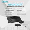 Беспроводной Bluetooth-комбо клавиатура и мышь Rapoo 8000GT