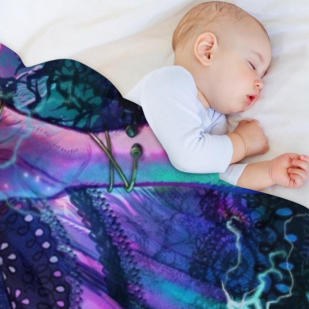 Willow - Bored Now Throw Blanket Picnic Cute Blankets For Bed Plaid Blankets