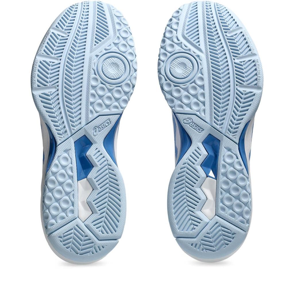 Кроссовки для зала 4 1072A106 102 см E [Asics] GEL-TASK Женские (Белый/Голубой берег) +25,5