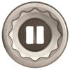 TONE Long Impact Socket 46mm Width 6NW-46L100 (12-Point), 19.0mm (3/4") Drive,
