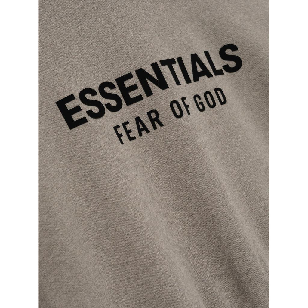 Fear of God Essentials Essentials Classic Zip-Up Hoodie Homestead Heather Men Tops Tan 192AS252072F