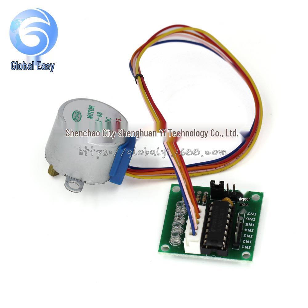 Global Easy ULN2003 Stepper Motor Driver Board with 5V Stepper Motor Set