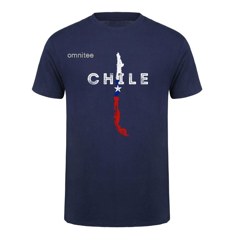 Chile Ya Po Chilean Flag Chile Flag T Shirt Short Sleeve Graphic Tshirts Unisexs Clothing Tshirt HJ038