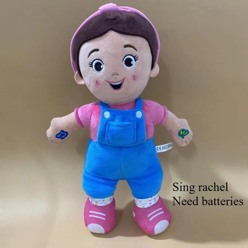 Ms Rachel Plush Toy Doll Soft Stuffed Cartoon Speak Singing Music Ms Rachel Pliushie Interactive Toy Birthday Gift