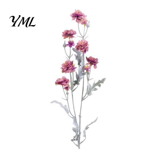 Soft Texture Faux Flowers Artificial Camellia Flowers, Realistic Fake Silk Wedding Table Centerpieces Bendable Flower Stems for Home Vase Floral