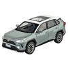 1/32 Модель внедорожника Toyota RAV4 из сплава, литая металлическая игрушка, модель автомобиля, высокая симуляция, звук и свет, коллекция, детская игрушка, подарок
