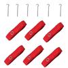 Red Lines Volleyball Court Marker Highly Visible Beach Volleyball Boundary Lines  Sand Training