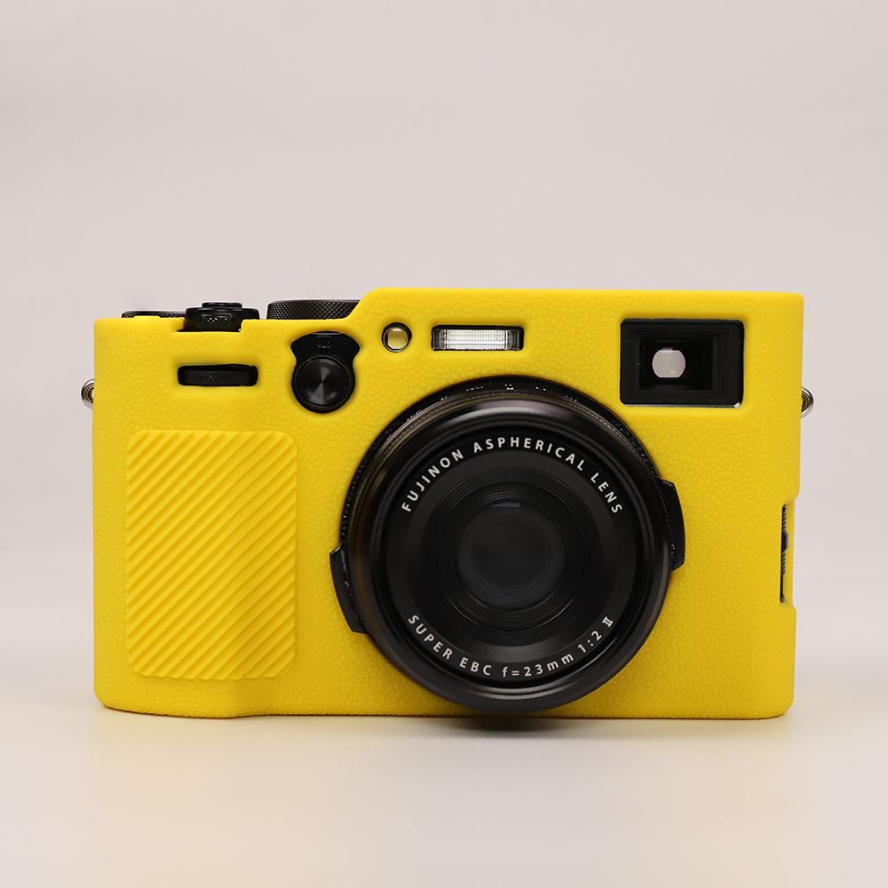 X100VI Мягкий силиконовый бронированный чехол для корпуса камеры для Fujifilm X100VI Резиновая накладка-скин