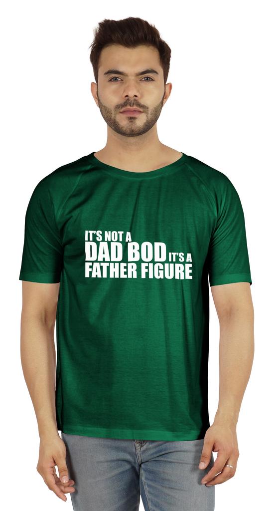 Inkmeso Graphic   It  S Not A Dad Bod It  S A Father Figure   Tshirt For Daddy Raglan Sleeves Jersey