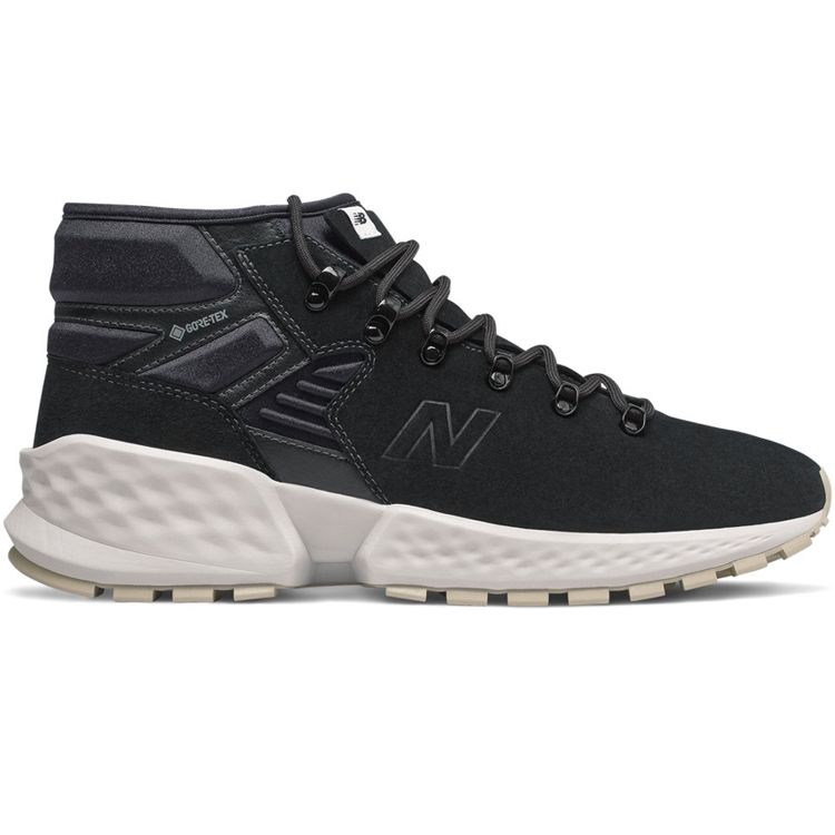 New Balance Nbf Минималистичные модные полуботинки из коровьей замши для повседневной носки, унисекс, повседневная обувь, черный MLNBFBK