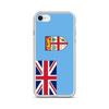 Coque iPhone - Fidji - SE 2020 - Souple - Multicolore - Design Drapeau