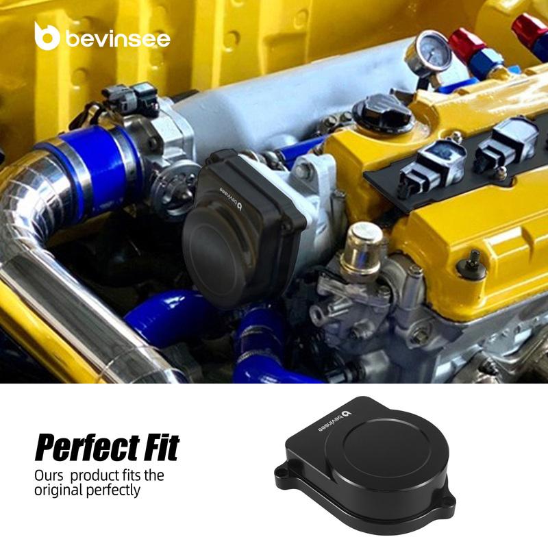 BEVINSEE Cop Distributor Cap Plate for Honda Civic/Civic Si/Del Sol Si VTEC/Prelude Si/Prelude VTEC, for Acura Integra LS/RS