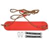 Swings Seat EVA Soft Board Red Adjustable Rope Playground Accessories Kit for Children Outdoor
