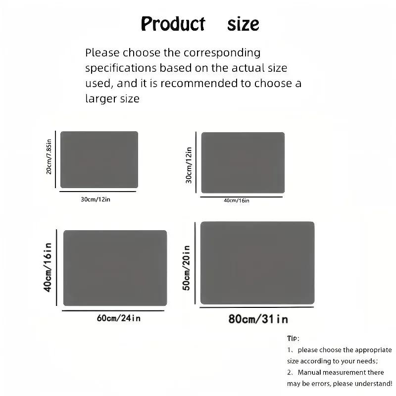 Diatom Mud Non-slip Pad Wear-resistant Quick-drying Mat Heat-Resistant Anti-Scald Table Pad Home Decor Anti-Scald Table Mat