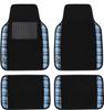 Group Tartan11 Plaid Trim Floor 64 X 46 30 X 46 Universal for and Vans Imported from F14411PLAIDBLUE (FH International) Mats, Blue, Front