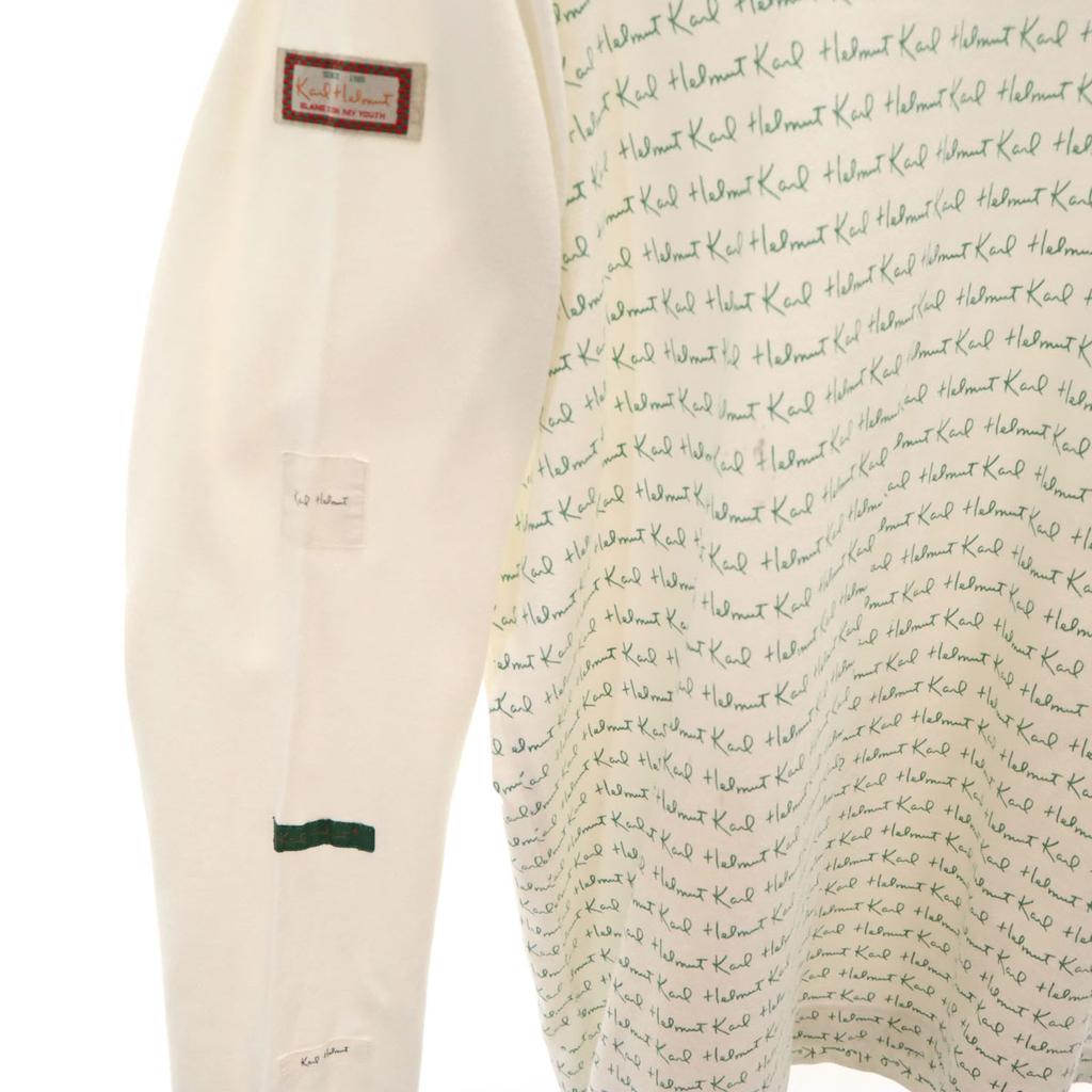 Karl Helmut Long sleeve T-shirt M white Ron T Men's Used