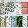 IK74 Watercolour Cacti New High-End Shell Phone Case for Redmi Note 13 14 Pro+ Plus A3 A3X 13X 13C 13R 14S 14C 14R