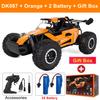 Remote Control Car Rc Drift Racing 1:16 Vehicle Off Road Alloy 2.4g Radio High-speed Trucks With Led Light Climbing Gift Kid Toy