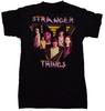 Stranger Things Мужская Черная Футболка в Стиле 80-х Арт Новая S, L