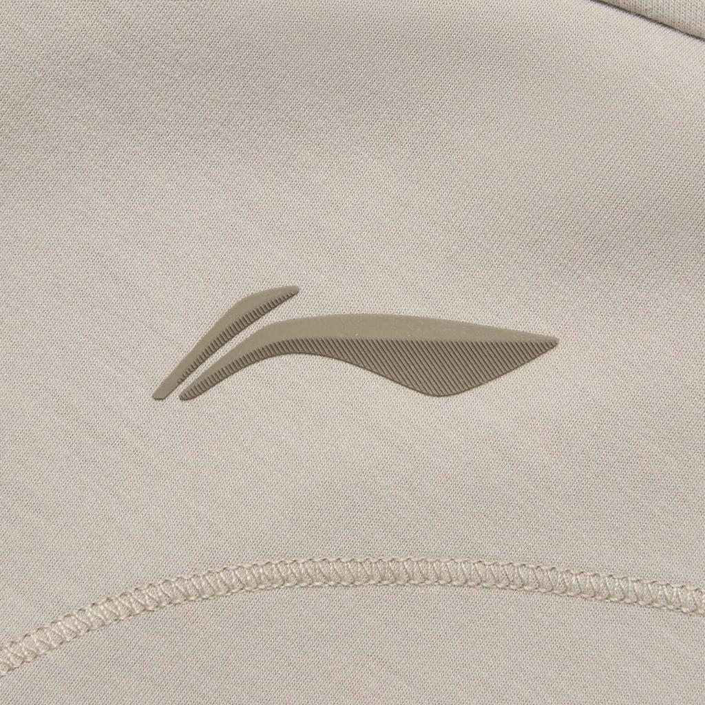Спортивная толстовка Li Ning Fitness Series с круглым вырезом, вышитыми буквами с логотипом, мужская толстовка AWDW389-6