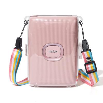 Чехол для смартфона-принтера HIYQIN для пленочных камер Instax Mini Link 2, включает плечевой ремень, печатает с прикрепленным чехлом (чистый)