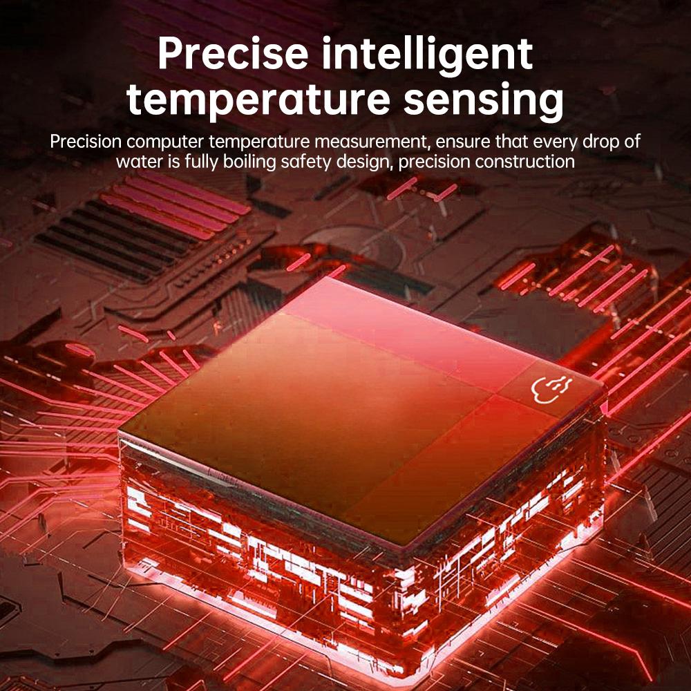 Электрический чайник для кипячения воды на 57,5 унций, 5 уровней контроля температуры и автоматического отключения