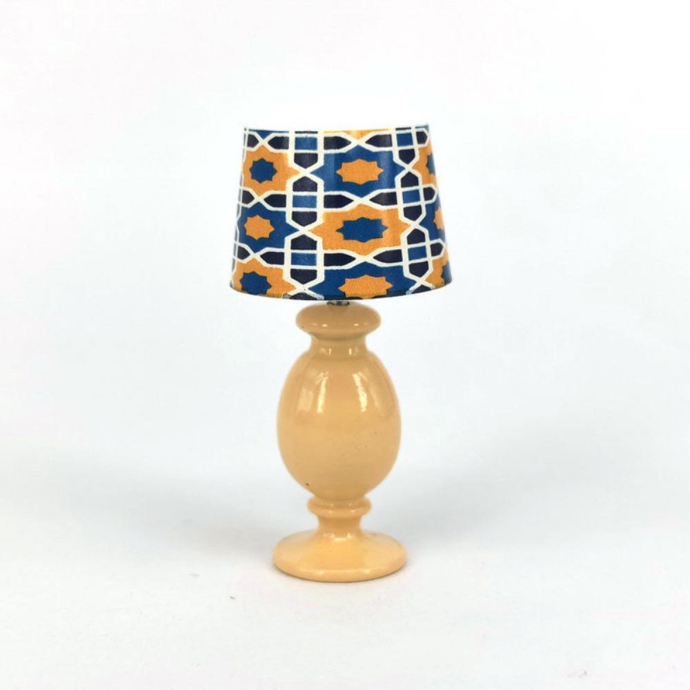 Multistyles Dollhouse Miniature Desk Lamp Pretend Play Toys Dollhouse Furniture Decoration