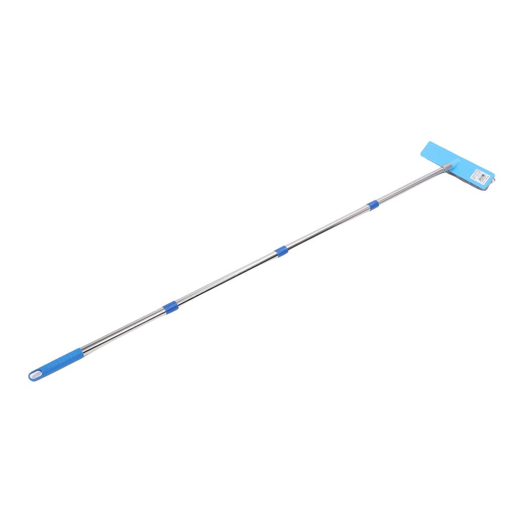 30 см Прочная стальная проволочная щетка с телескопической ручкой из нержавеющей стали для наружных работ