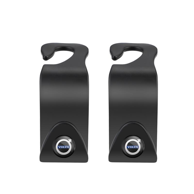 2Pcs Car Seat Back Hooks Auto Accessories For Volvo V50 V70 S90 Olestar AWD XC40 S80 T6 V90 Rdesign V60 V40 XC60 XC90 S60 C30