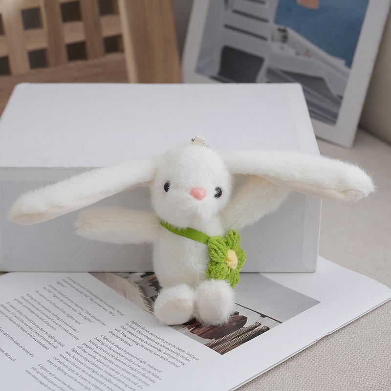 Очаровательный плюшевый брелок-кролик, милая кукла-кролик, свадебный сувенир, мягкая игрушка, аксессуар