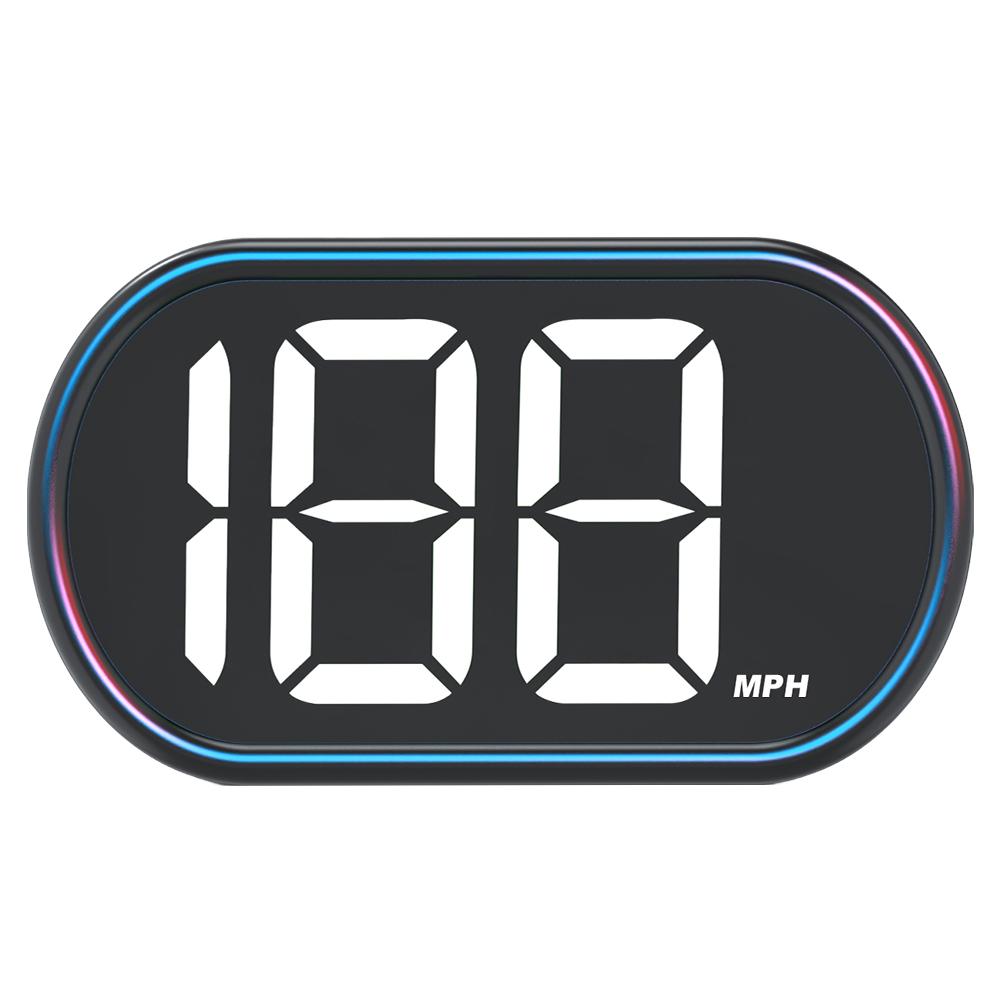 GPS КМ/Ч МИЛЬ/Ч HUD Цифровой Спидометр Проекционный Дисплей Цифровой Измеритель Скорости для Автомобиля Гольф-Кара Автобуса Лодки