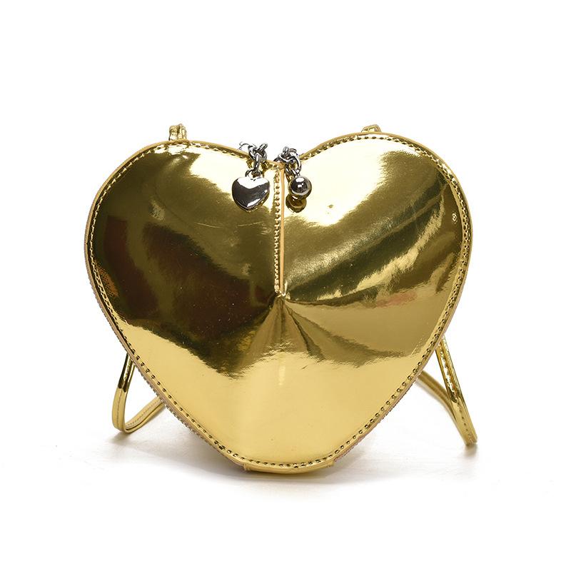 Bags Laser Love Bag 2025 New Mori Sweet Girl Fashion Niche Shoulder Bag Versatile Messenger Bag Tide