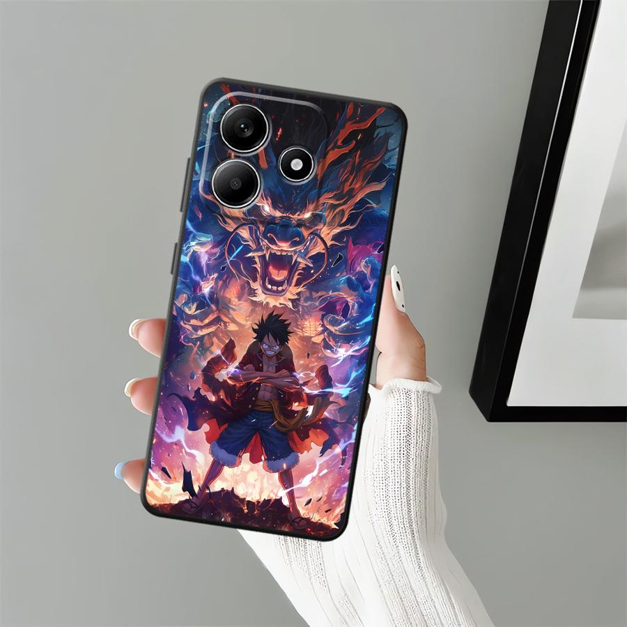 Крутой аниме чехол с Луффи для Xiaomi Redmi Note 9s 10S 11 13 12 Pro Plus 10 9 8 Pro 11S 12S Funda Чехол для телефона