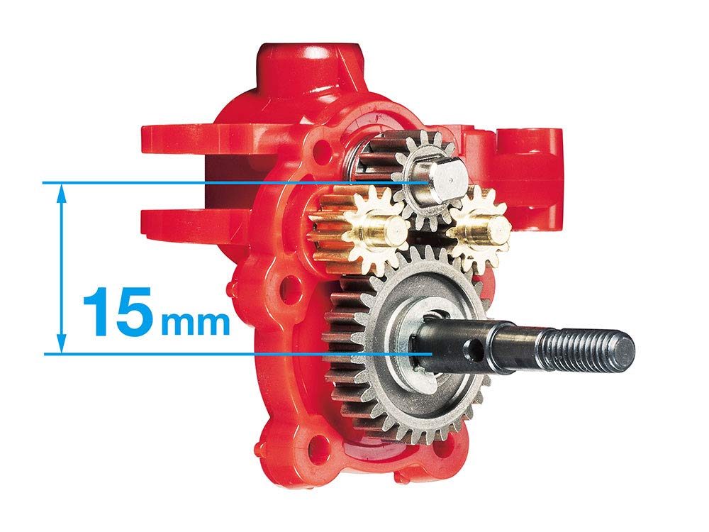 Tamiya Электрическая радиоуправляемая машинка серии Monster Beetle Trail 58672 1/14 №672 (Шасси GF-01TR)