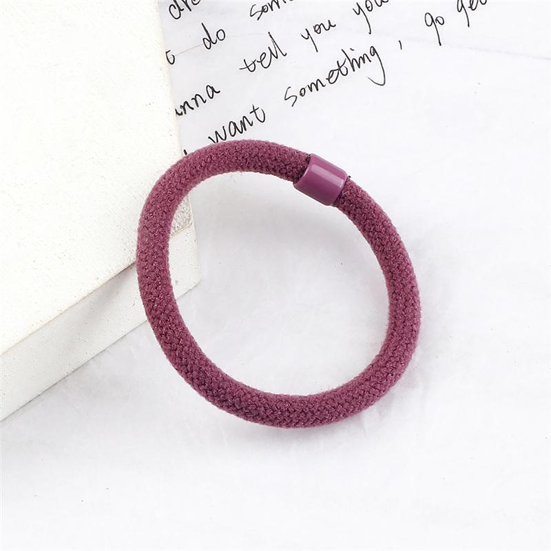 10Pcs/Set Basic Elastic Hair Bands Women Girls Headband Scrunchie Hair Rope Rubber Band Fashion Hair Accessories Ponytail Holder