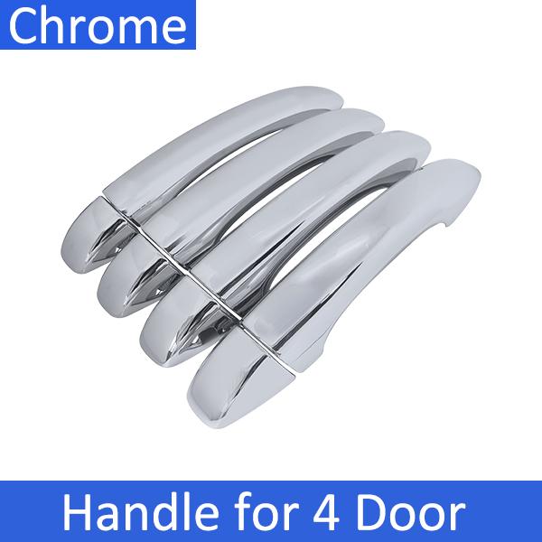 BGX1 for Renault Megane 4 MK4 IV 2016 2017 2018 2019 2020 Chrome Door Handle Cover Car Styling Accessories Protective Film Stickers