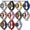 Совместим с Samsung Universal Watch45 & Huawei Watch3: Миланский браслет из нержавеющей стали, двухсекционный, 20/22 мм