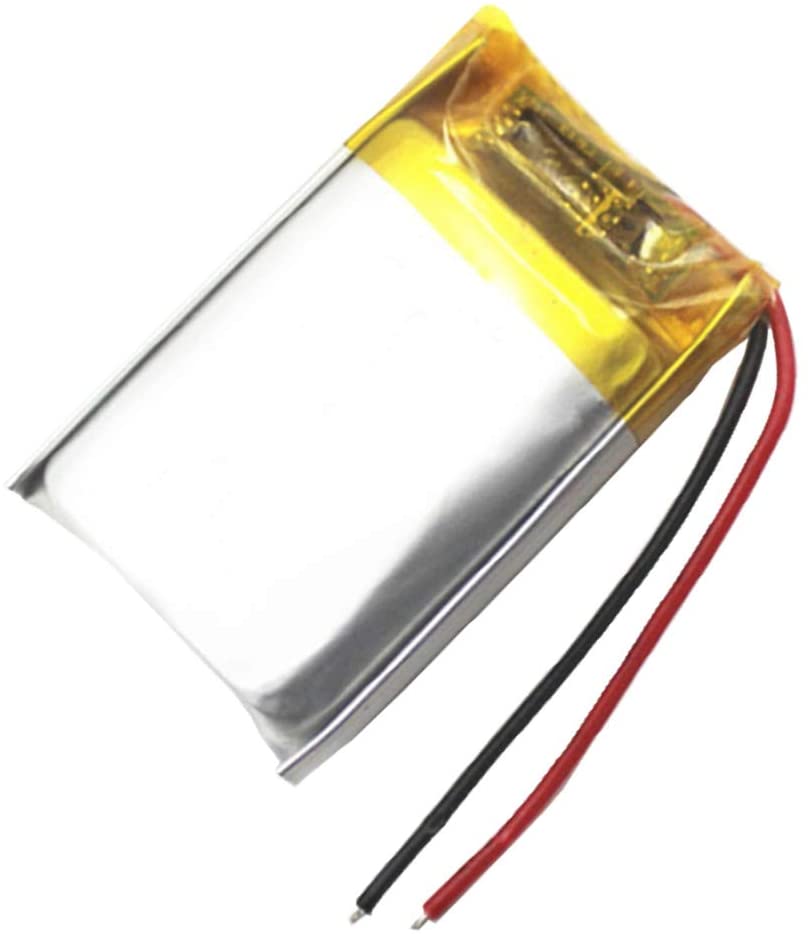 Rechargeable LiPo Battery 902030 3.7V 500mAh | Compatible with Phones, GPS, MP3, MP4, LED Lights | Built-in PCM Protection