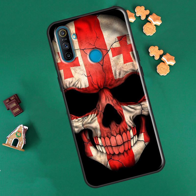 Флаг Грузии в стиле гранж для Realme GT Neo 2 7 8 Pro 8i 9i C3 C21, чехол для OnePlus 10 Pro 9 Pro Nord2 8T 9R