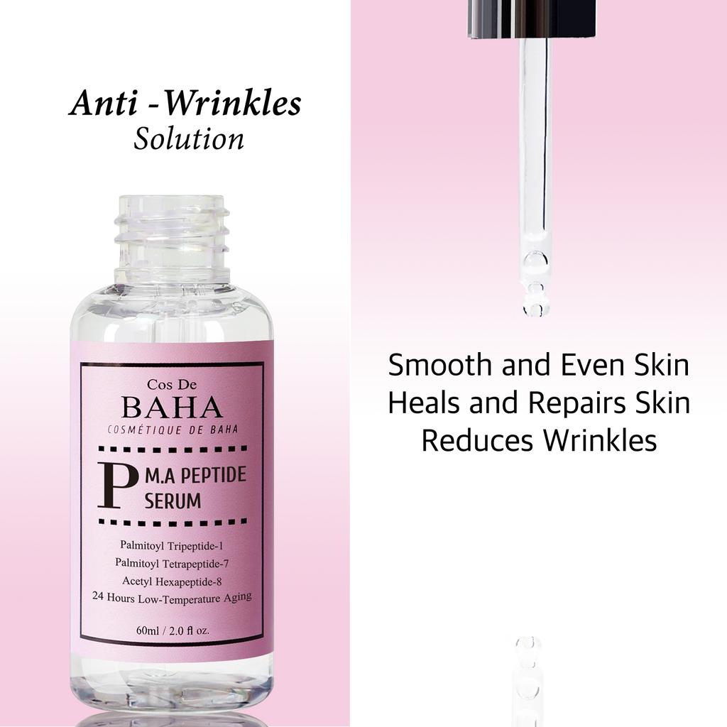 Пептидная сыворотка для лица против морщин с Matrixyl 3000 и аргирелином 30мл,60мл (Бесплатный подарок) корейская косметика