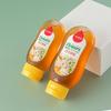 PP Honey Bottle with Silicone Lid Honey Jar Portable Syrup Jar